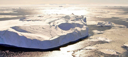 Iceberg And Sea Ice